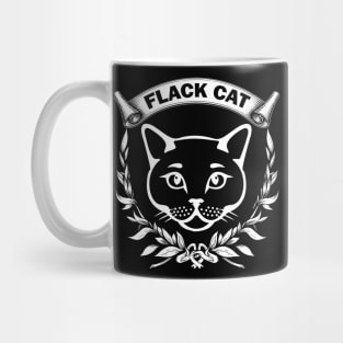 Flack cat tee design birthday gift graphic Mug